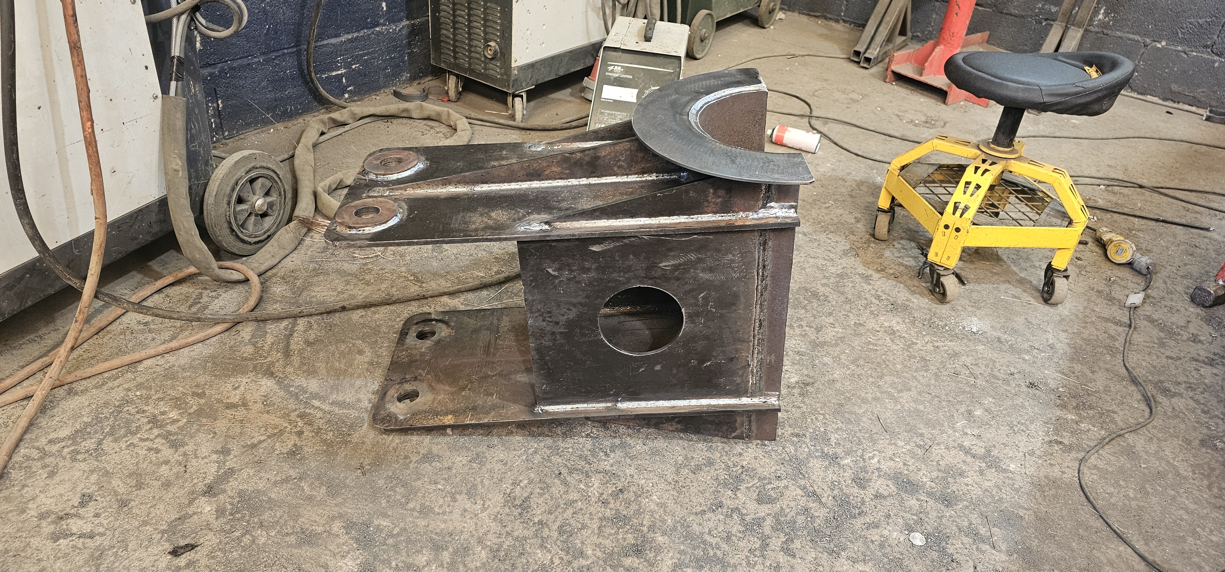 Finished vibro holder mount and fixtures ready for dispatch